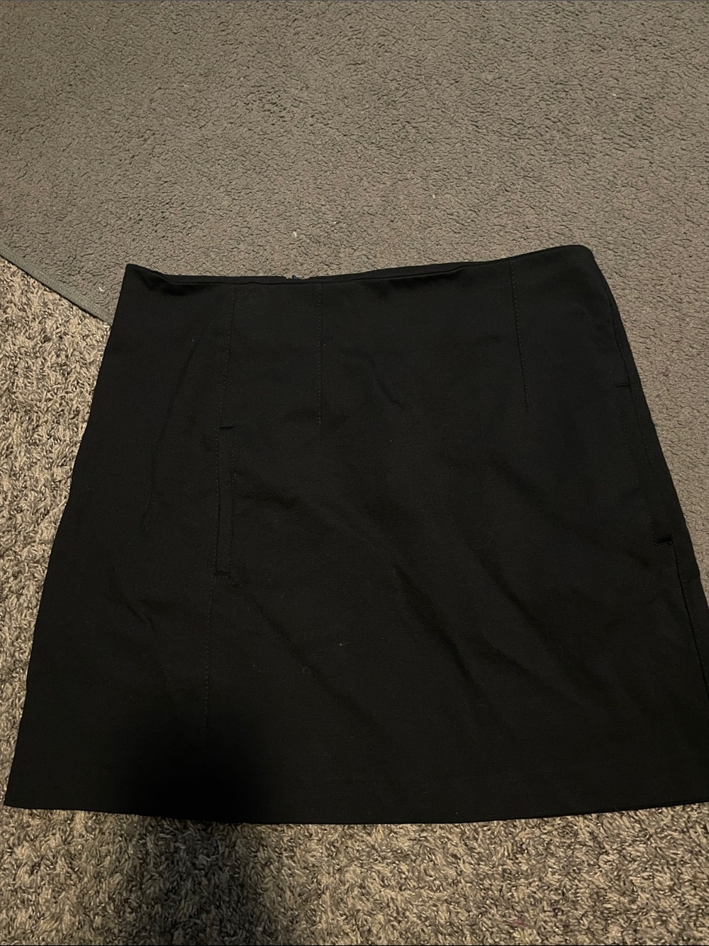 Dalia Collection Black Mini Skirt